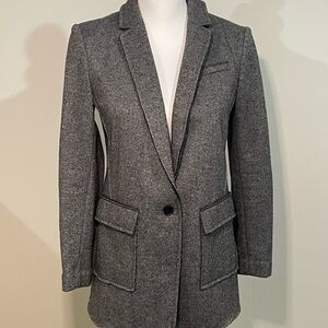 Wool Blend Comfy Blazer